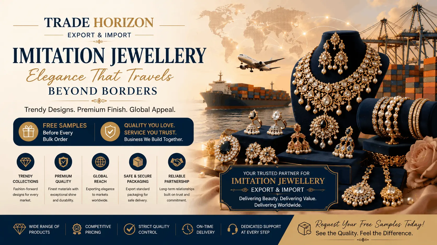 Trade Horizon Imitation Jewellery Exports