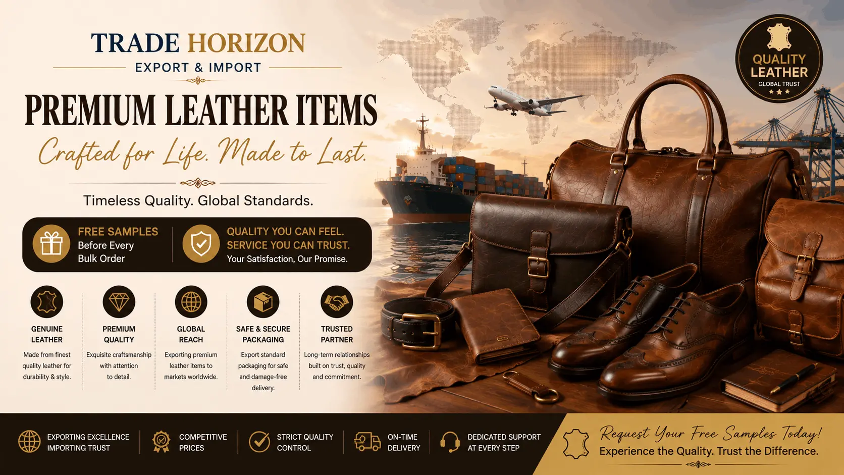 Trade Horizon Leather Items Exports